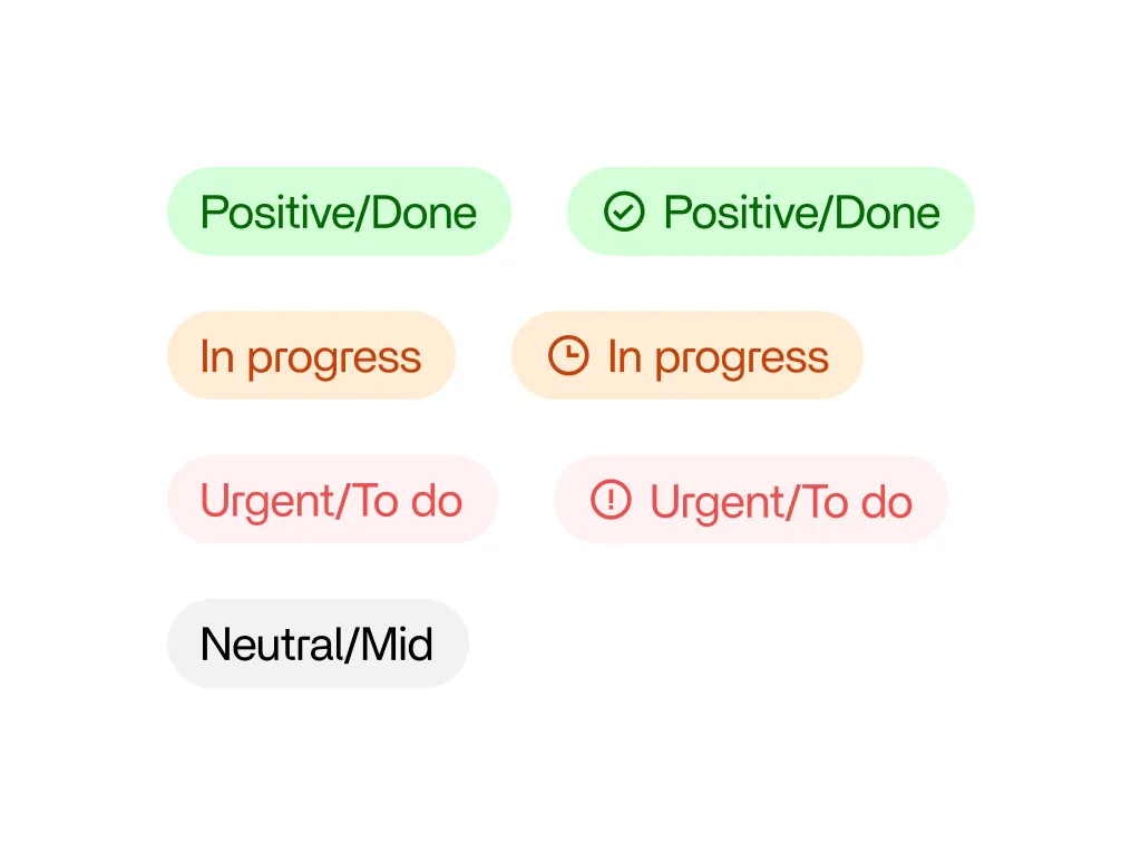 Status Badges